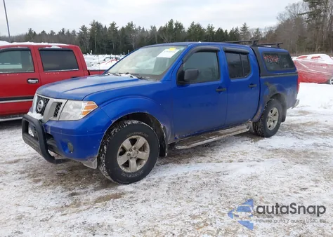 2012 Nissan Frontier Sv из США, поврежденный, VIN 1N6AD0EV6CC413621